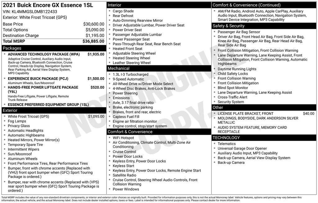 buick encore gx 2021 KL4MMGSL0MB122433 image buick encore gx 2021 KL4MMGSL0MB122433 image
